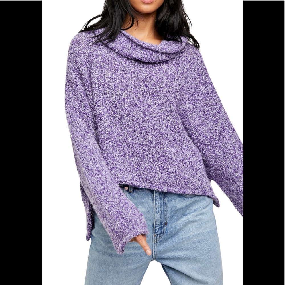NWT Free People BFF Cowl Neck Sweater Size XS